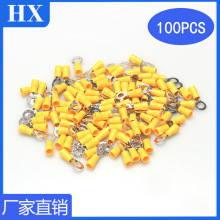 100pcs���b�Sɫ�䉺���� �Ӿ�늾����ӿ��ٽӾ�RV5.5-5/6/8�~����