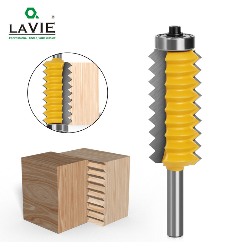 8-Blade Multi-Tooth Woodworking Router Bit, Yellow Lacquer, Multi-Tooth Mortise Cutter, Line Cutter, Slotting Cutter, Wave-Shaped Splicing Cutter 8-Blade Multi-Tooth Woodworking Router Bit, Yellow Lacquer, Multi-Tooth Mortise Cutter, Line Cutter, Slotting Cutter, Wave-Shaped Splicing Cutter