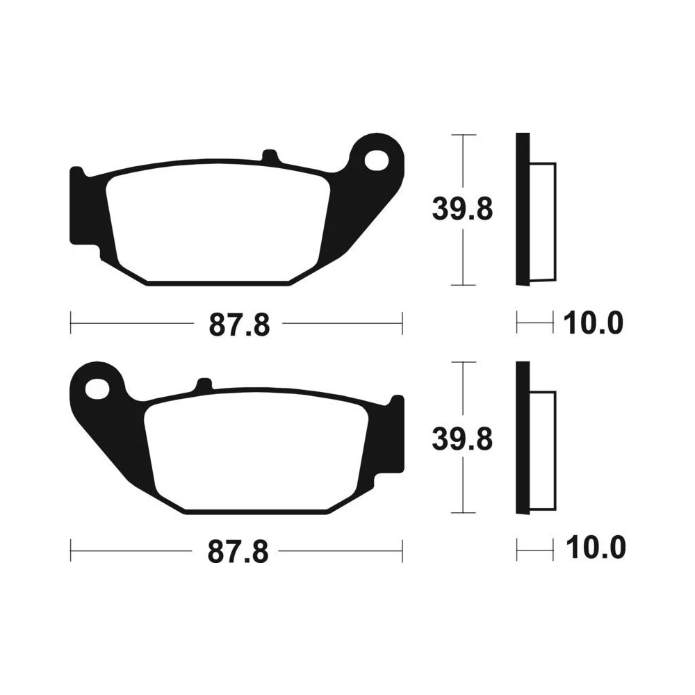 Suitable for Honda Crf 250 Crf 300 Motorcycle Brake Pads