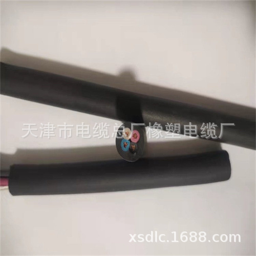 防水橡套软电缆JHS 2*1.0 2*1.5 2*2.5 2*4  2*6  2*10mm2