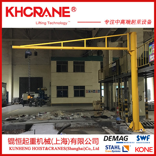 小型旋臂吊悬臂吊电动旋转平衡吊墙壁吊0.5吨1吨2吨手动单臂吊
