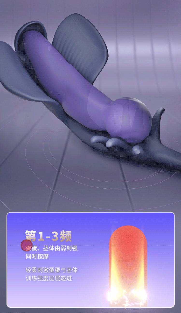 Silicone Anal Plug Vibrator with Button Control, 180 mm Prostate Massager for Men — detail image 22