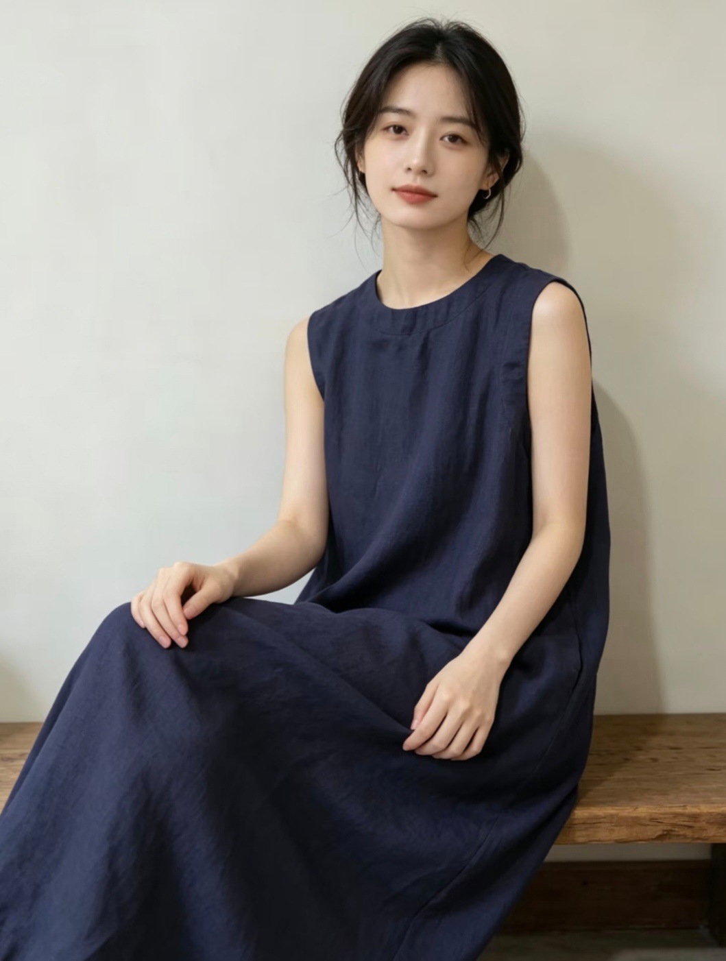 네이비 블루(안감 없음)