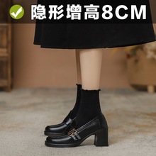 ��Ƥ��~������ߘ���ЬŮ2025�¿��ɫͨ�ڸ߸���ЬӢ���LСƤЬ