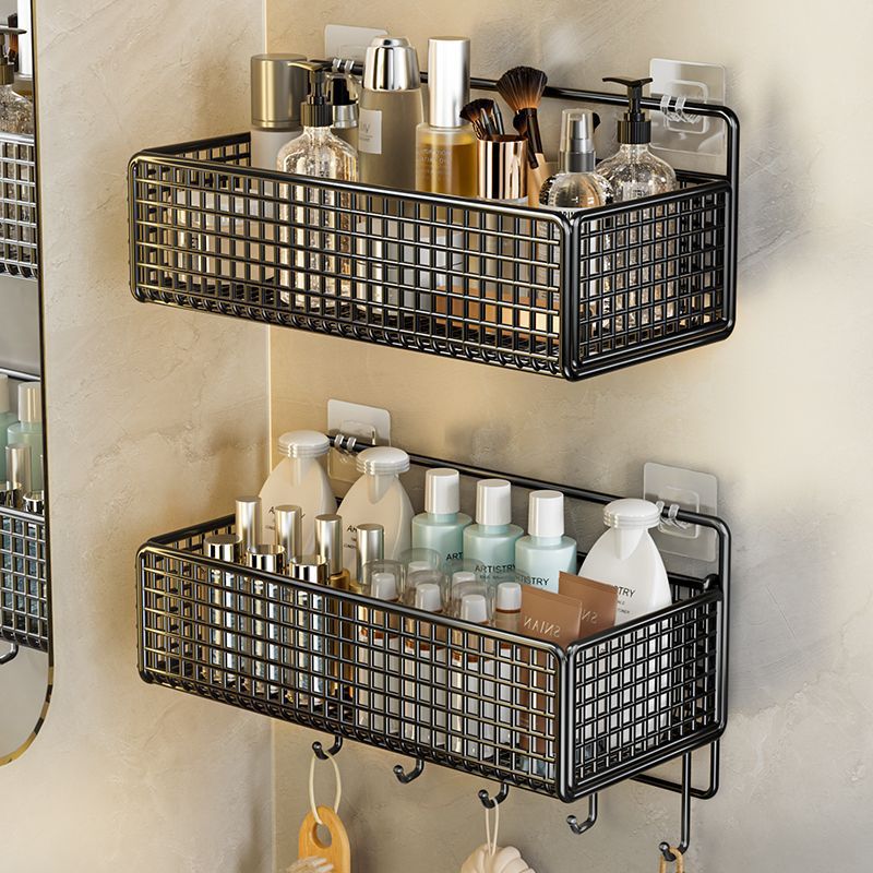 Bathroom Storage Rack Toilet Wall-Hanging Punch-Free Toilet Bathroom Hanging Basket Storage Toilet Storage Rack