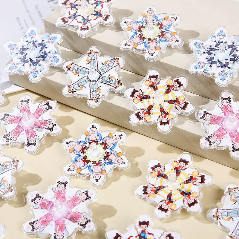 儿童节礼物幼儿园小学生创意玩具礼品动感网红手指地转哪吒陀螺