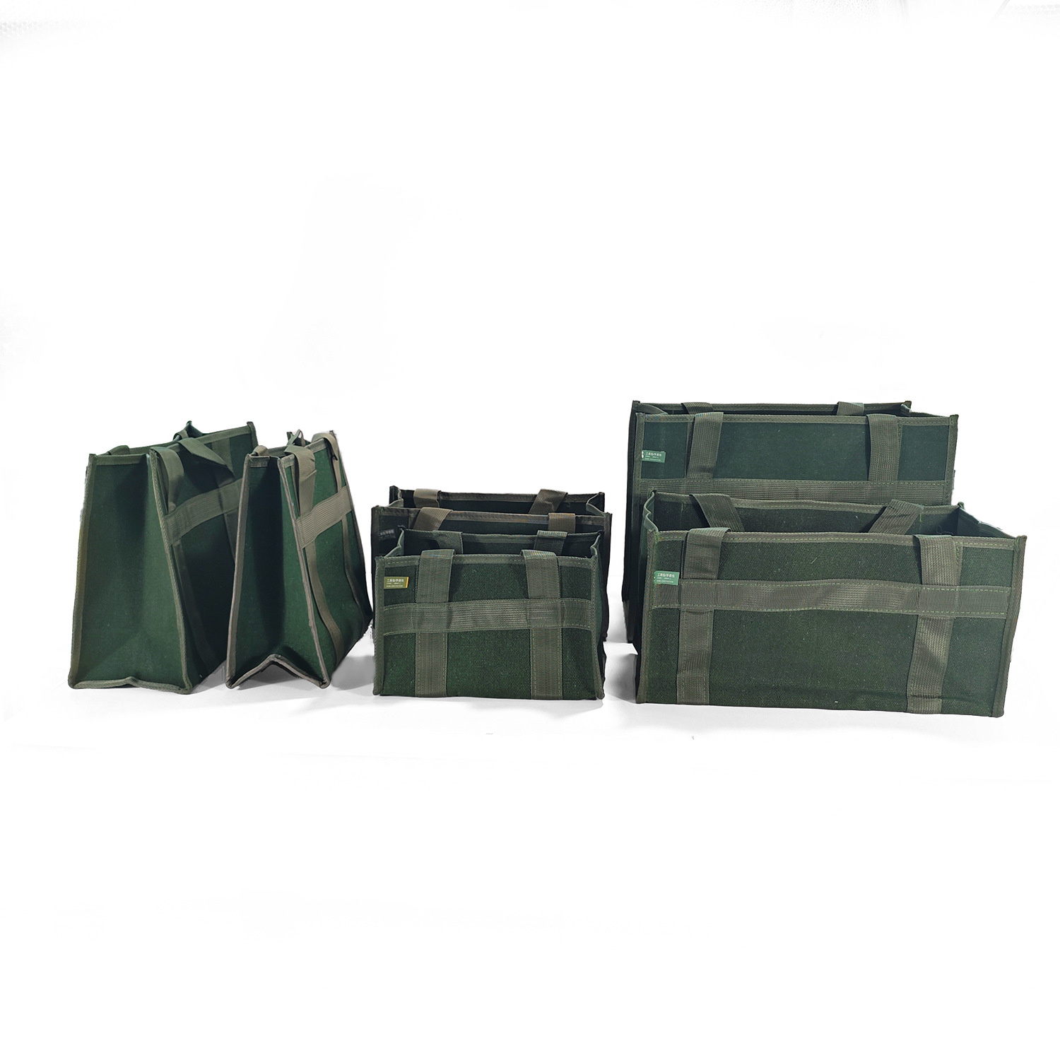 Kit de herramientas bolsa de hardware de lona resistente al desgaste bolsa eléctrica bolsa de almacenamiento engrosada de fábrica abierta gran bolsa de herramientas de reparación portátil