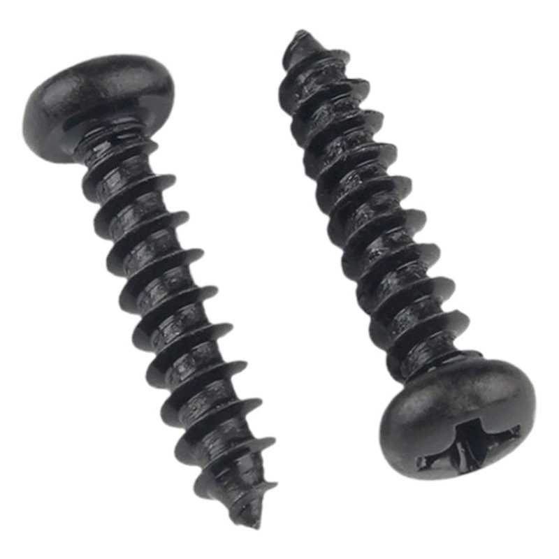 Черный PA поперечный винт круглая головка саморезы винт головка диска самовоскопа электроника небольшой самовяд M4/M5/M6