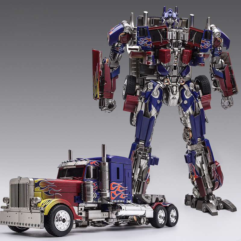 Bumblebee Weihe oro versión transformará robot de juguete ampliada hoja coche Optimus modelo column Boy