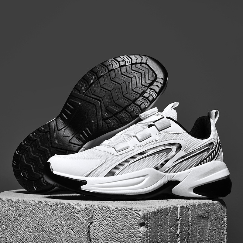 Spring and Summer 2025 New Couple Men's and Women's Shoes Rotating Buckle Mesh Student sneaker Fashion Casual Trendy Shoes