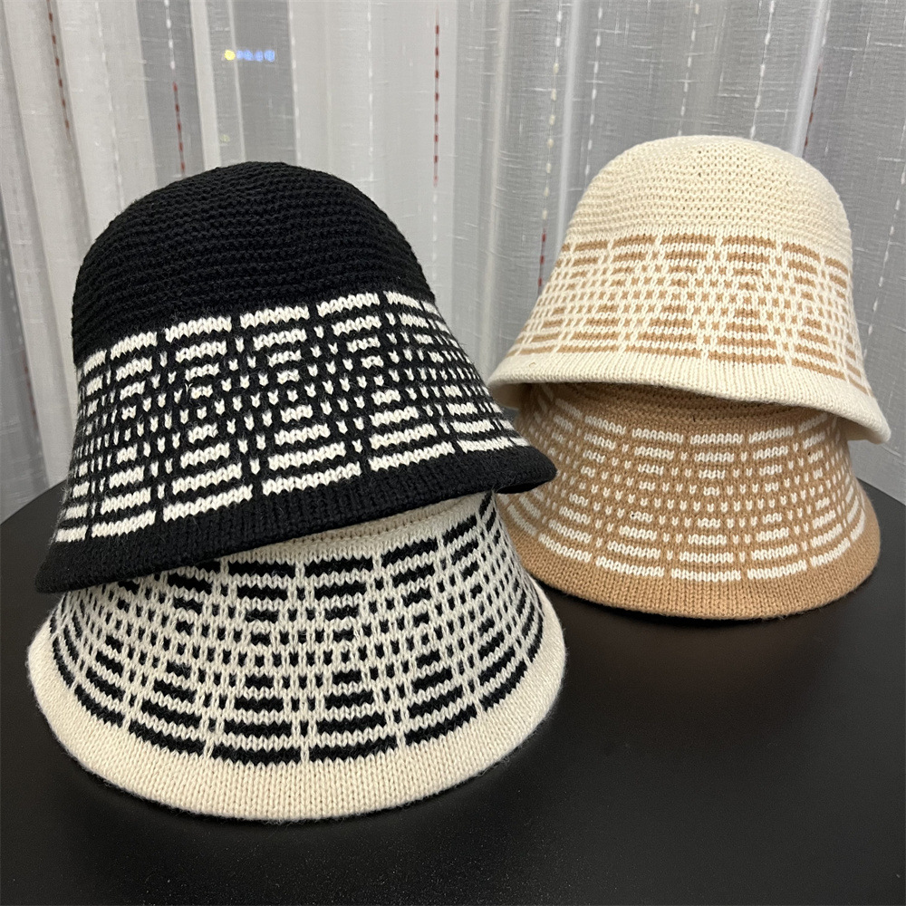 Women's Sweet Color Block Big Eaves Bucket Hat display picture 2