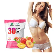 ڷǷ p Slimming teaˮζ30day detox tea Peach flavor