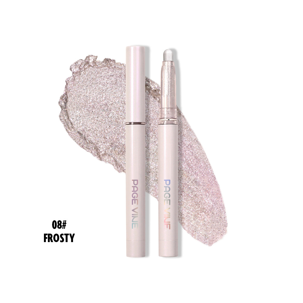 Maquillaje PAGE VINE, Iluminador en Barra, Sombra de Ojos en Barra Amazon TK Aegyo-sal, Sombra de Ojos en Lápiz de 12 Colores, Sombra de Ojos de Gran Marca