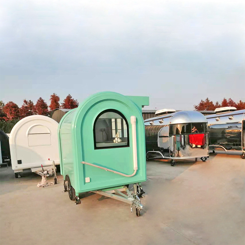 商用油炸凉皮早餐美食多功能餐车小吃车早餐车户外摆摊熟食小吃车