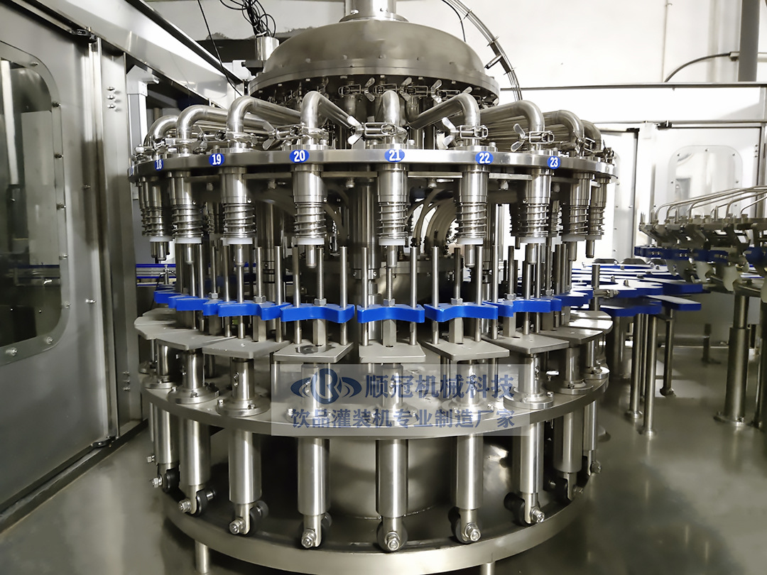 玻璃瓶灌装机 啤酒灌装生产线 玻璃瓶含气饮料灌装机