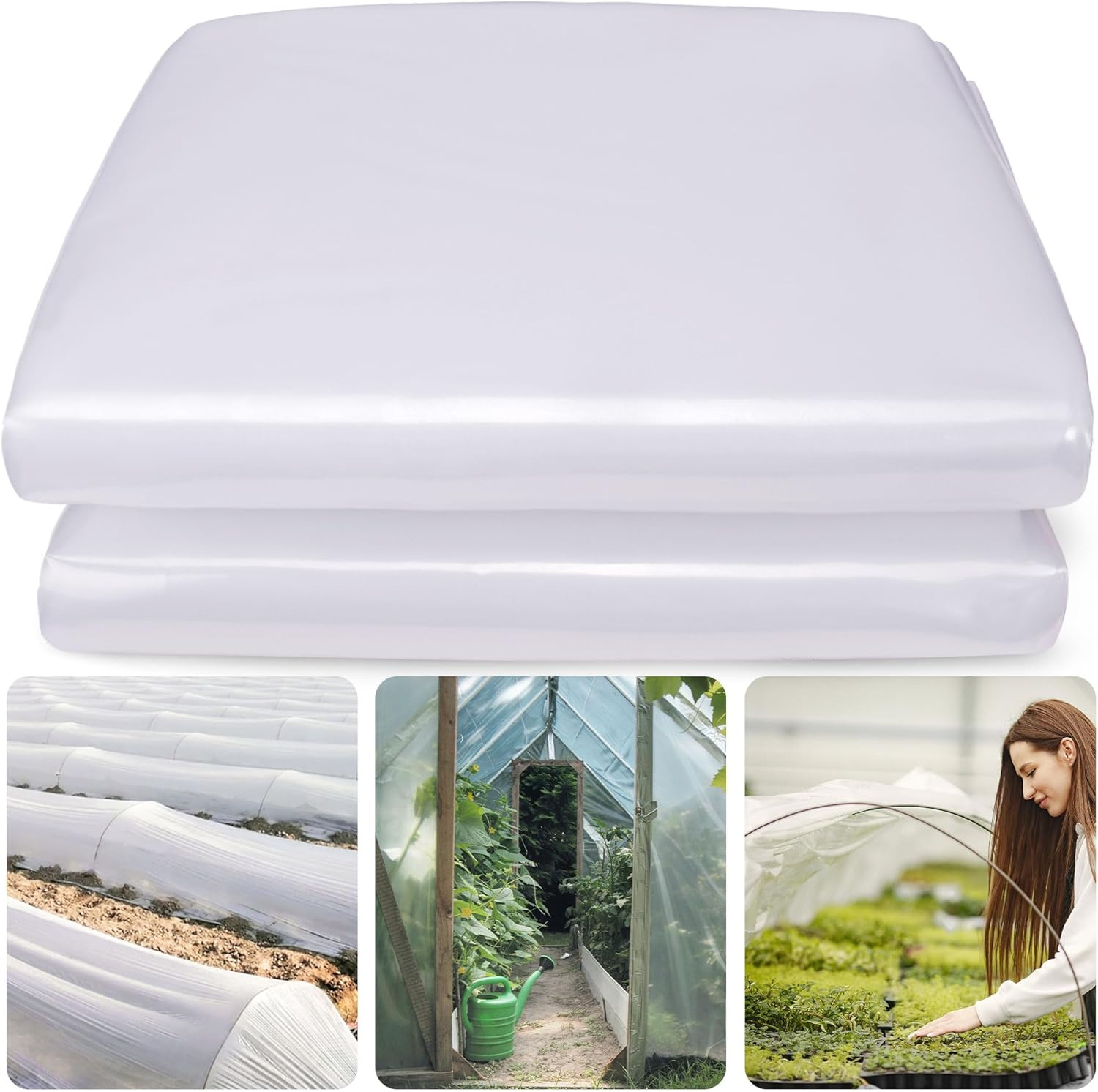 13*20FT 흰색 너비 4* 길이 6m (두께 6s)