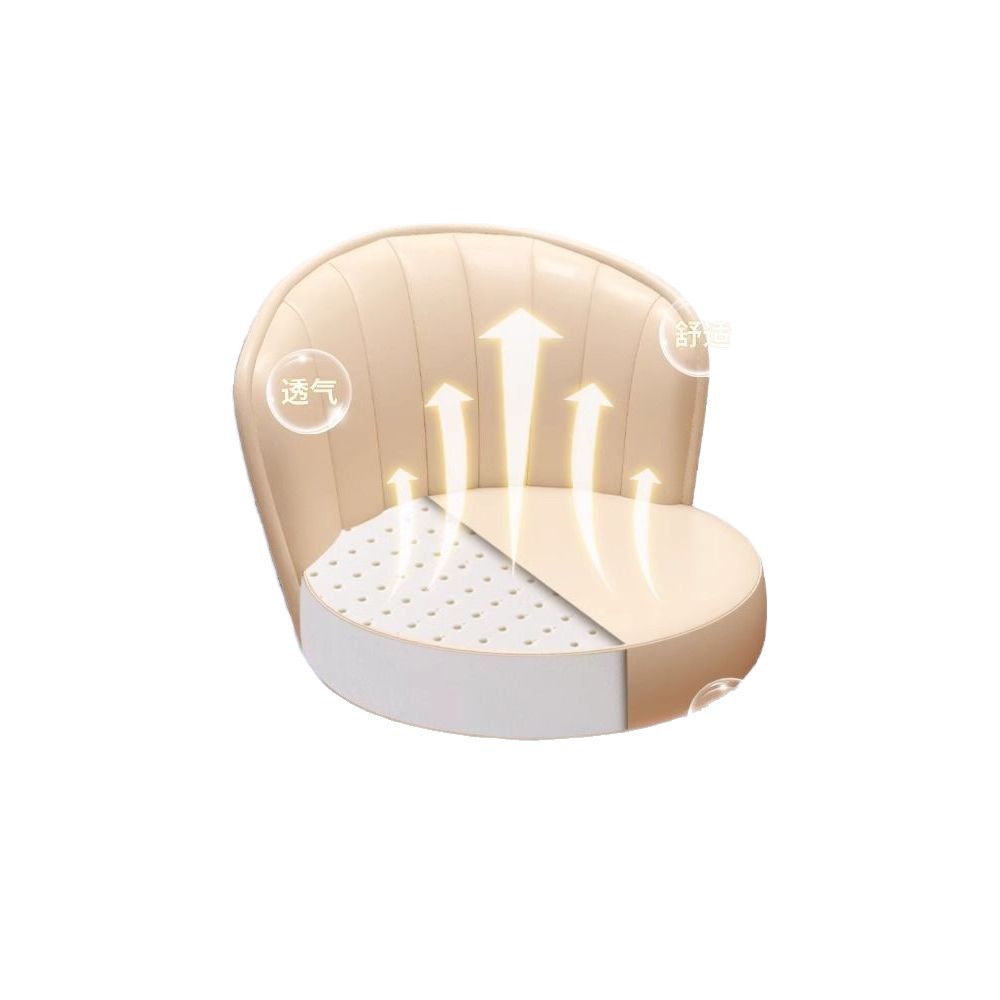 Fábrica directa simple elevación doméstica de recepción silla de bar silla de respaldo conchas perezosa ruedas universales multifuncionales