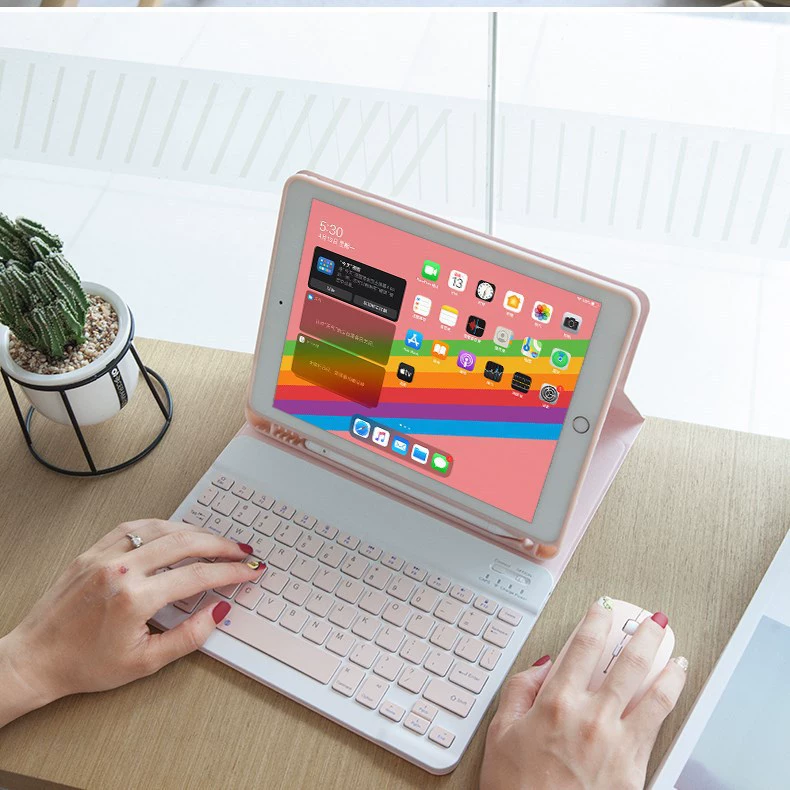 Compatible keyboard, tablet protective case