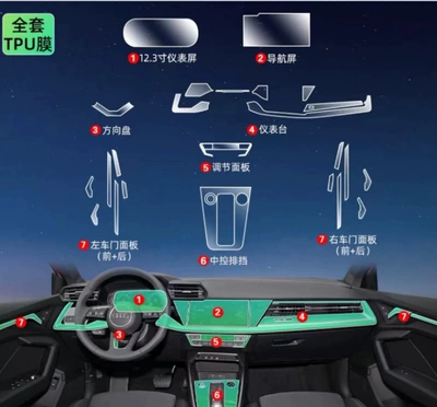 car interior decoration modification 24 – Car interior film - 25-models-complete-interior-high