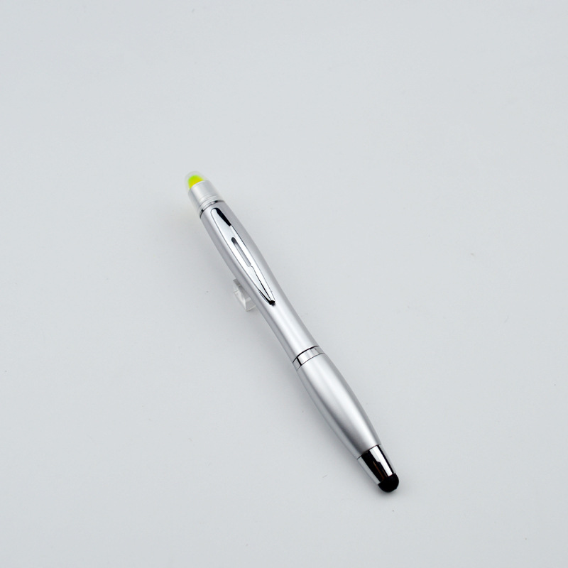 Papelería bolígrafo fluorescente sólido táctil publicidad pluma multiusos Promoción de regalo pluma capacitiva giro pluma fábrica al por mayor