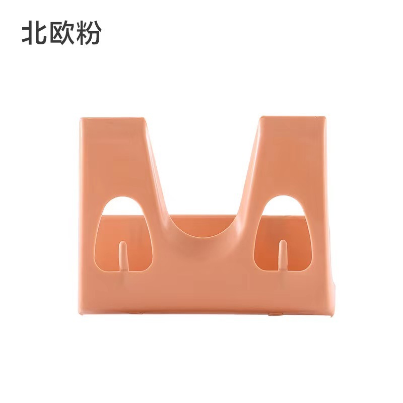 メーカー直売の鍋の蓋の棚の壁掛けは穴を開けないで台所のまな板の収納棚の壁のプラスチックの置物の収納棚を開けます。|undefined