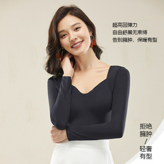 秋冬の美しい肌の服は底の長袖を打って胸のパッドの保温の下着を持ちます。