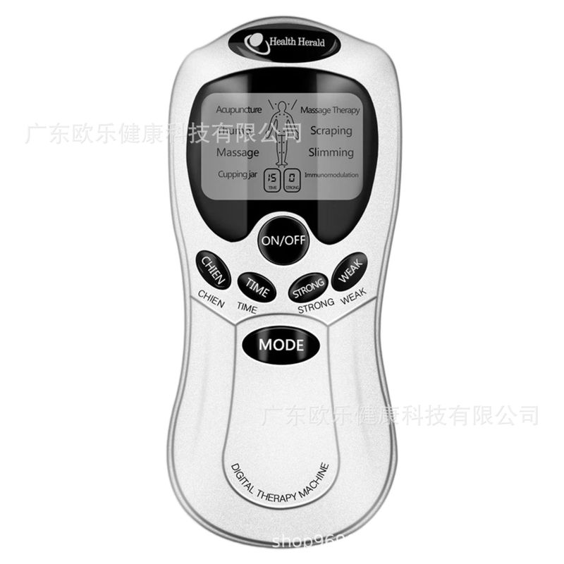 クロスボーダーデュアル出力 TENS 電気パルスマッサージャー EMS 刺激装置中低周波パルスマッサージ器具マッサージ|undefined