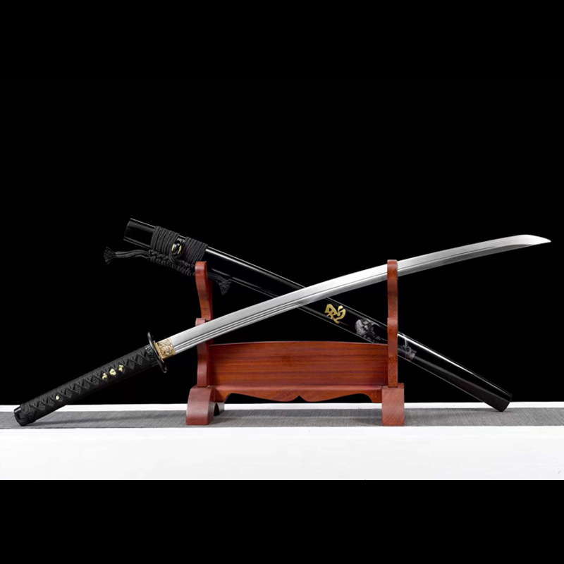 龙泉市刀剑一体锻打宝剑锰钢日式指挥刀居合道影视宝剑收藏未开刃