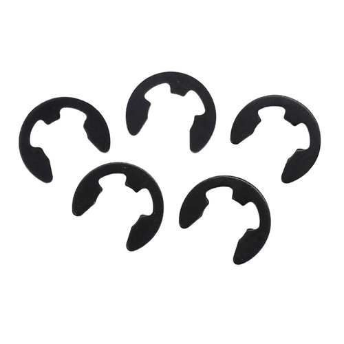GB896 open circlip 65 steel E-type buckle black 304 stainless steel C-type circlip 1-16 retaining ring wholesale