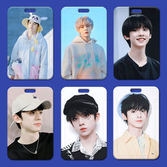 左航卡套校園卡學生飯卡門禁卡公交卡保護套工作證硬卡套廠牌胸牌