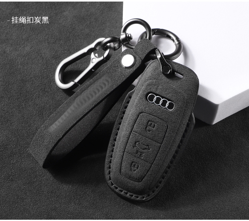 Suitable for Audi Key Cover Old Model A6L Q5L Shell A4L A3 Imported A8 A7L A5 All-Inclusive Simple Shell