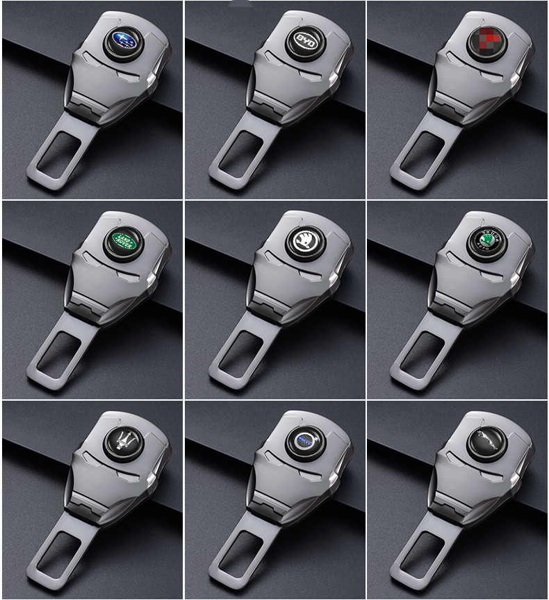 Cross-Border Car Seatbelt Extender Buckle Multifunctional Connector Safety Belt Clip Adapter