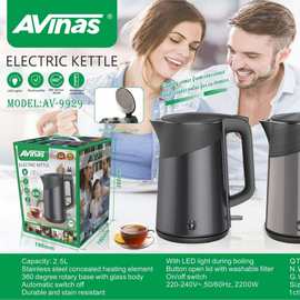 Avinas-9929  EU kettle  2.5L   12PCS/CTN 0.126CBM