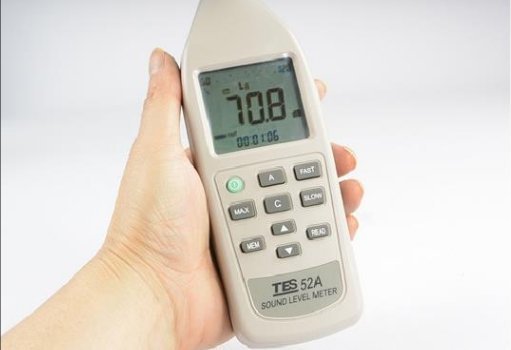 台湾泰仕  TES-52A 噪音计  TES52A分贝仪  手持声级计  带记录数