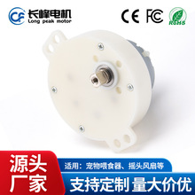 JS50减速电机摇头风扇搅拌杯摇奶器宠物喂食器500直流减速马达