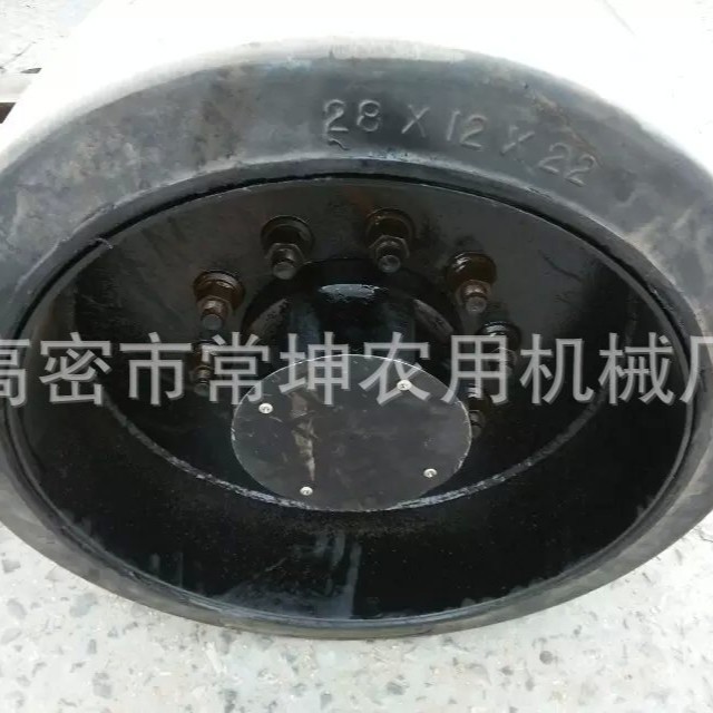 拉杆转向车轴  30吨平板拖车配件厂家  实心胎车轴  低平板拖车