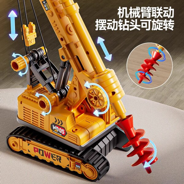 Big music realistic toy car for boys