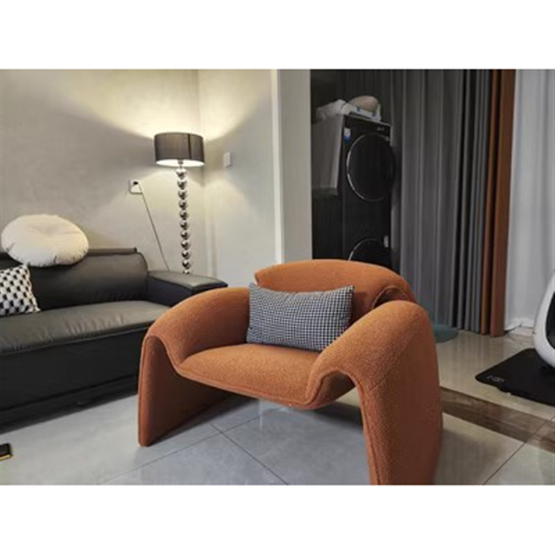 Кресло-диван Zuozuo Sofa молочная кожа