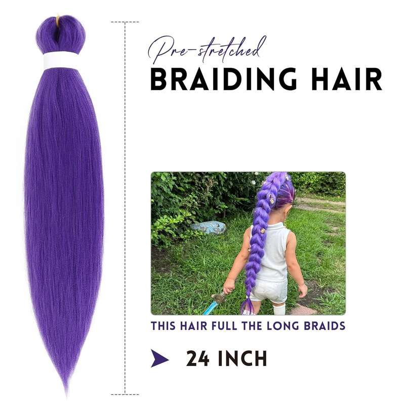 Cross-Border Trade Wig African Braids European and American Hot-Selling Low-Temperature Fiber 26Inch Dreadlocks Braided Hair Wig Black Hair Braiding