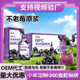 NFC不老莓浓缩原浆汁批发代发原液不老莓原浆饮品袋装源头工厂