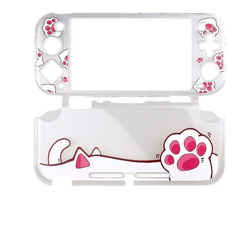 Защитный чехол для Switch Lite, прозрачный кристаллический корпус NS Lite, основной блок, Cyclops Sakura, персонализированный