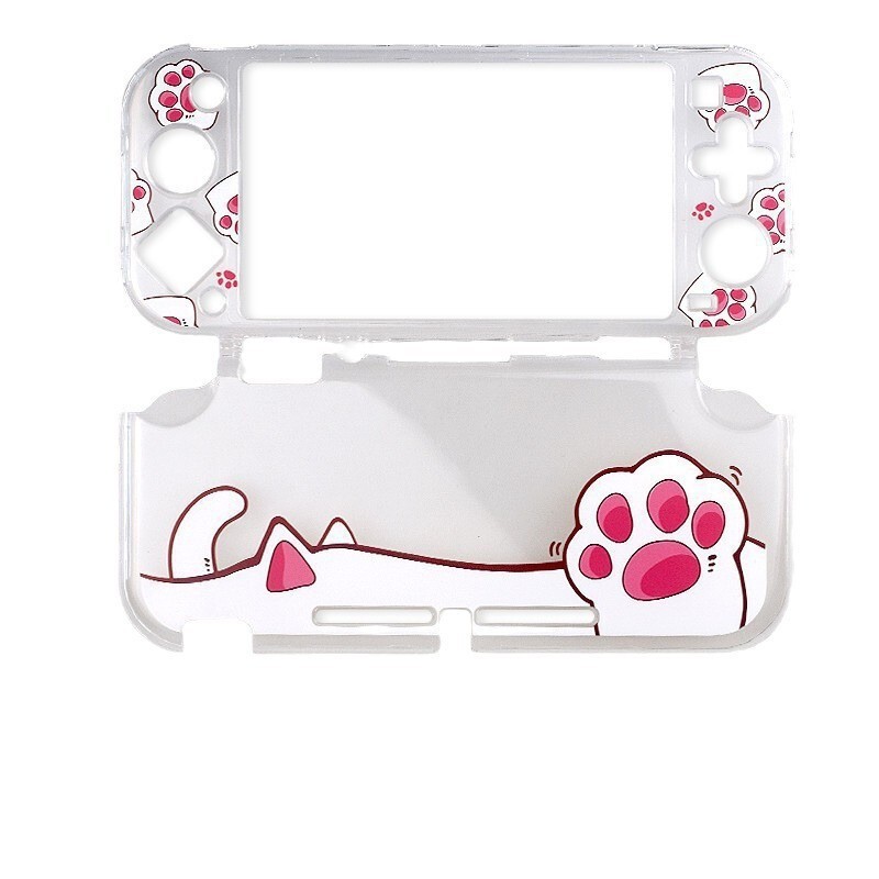 Suitable for Switch Lite Protective Case Nintendo Crystal Case Ns Lite Host Animal Claw Sakura Stylish