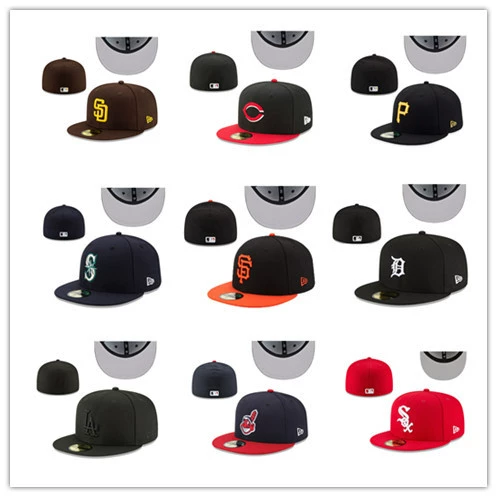 Новая мода 2024 года для внешней торговли, бейсболка унисекс с плоскими полями, полностью закрытая молодежная кепка для уличных танцев AA.