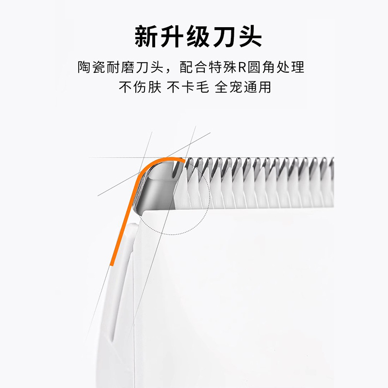 Amazon cross-border PET eléctrico cortapelos perro mediano y grande Belleza removedor de pelo Peluche eléctrico cortapelos