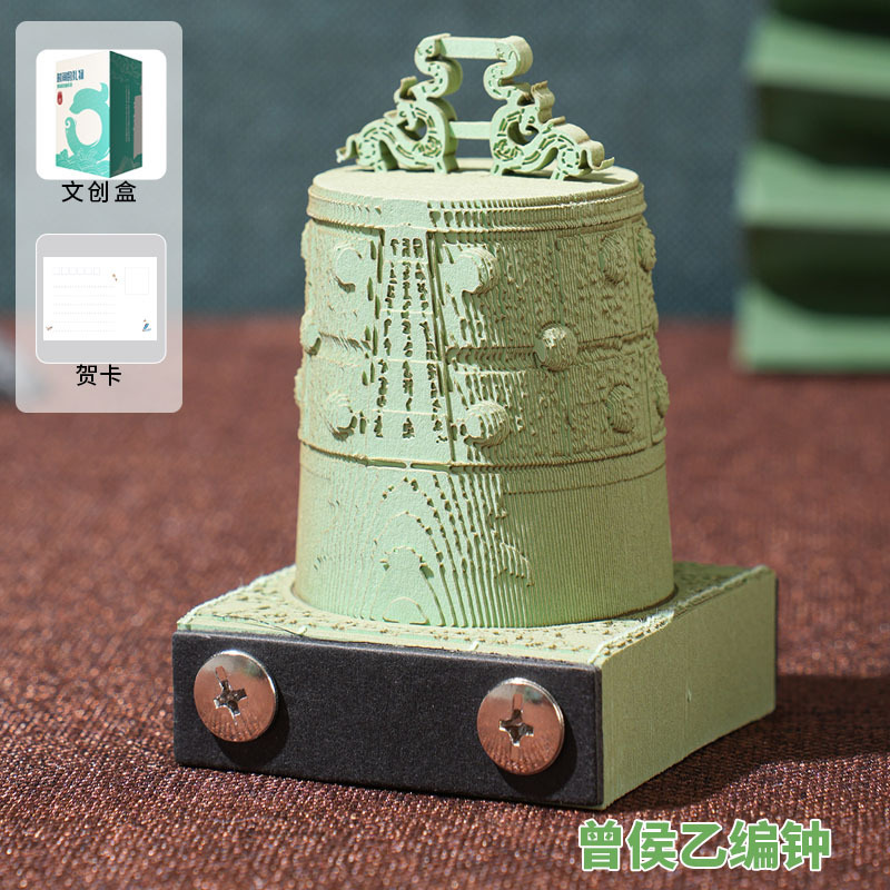 【博物館文化創作品】3D紙彫り立体メモ帳 中国風アート作品 手で切れる高級感あふれる便利なメモ帳カレンダー|undefined