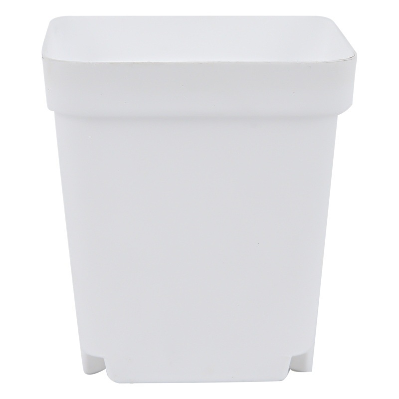 Fabricantes de macetas de plástico engrosadas con mucha carne pequeña maceta rectangular de color caramelo negro maceta de carne al por mayor