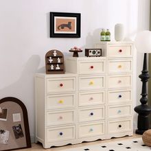批发实木五斗柜收纳柜卧室抽屉式美式复古柜子靠墙客厅边柜储物柜