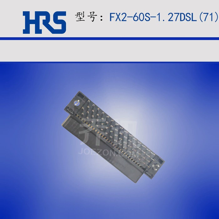 Оригинальный разъем hrs FX2-60S-1.27DSL (71) черный посадочный контакт Hirose, количество контактов 60, в наличии