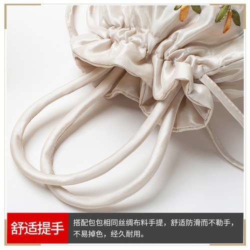 Handmade Embroidered Shoulder Bag, Small Purse with Ethnic Style, Suitable for Middle-Aged Women, Great for Shopping, Can Hold Coins and Phones, Ideal Mother's Handbag