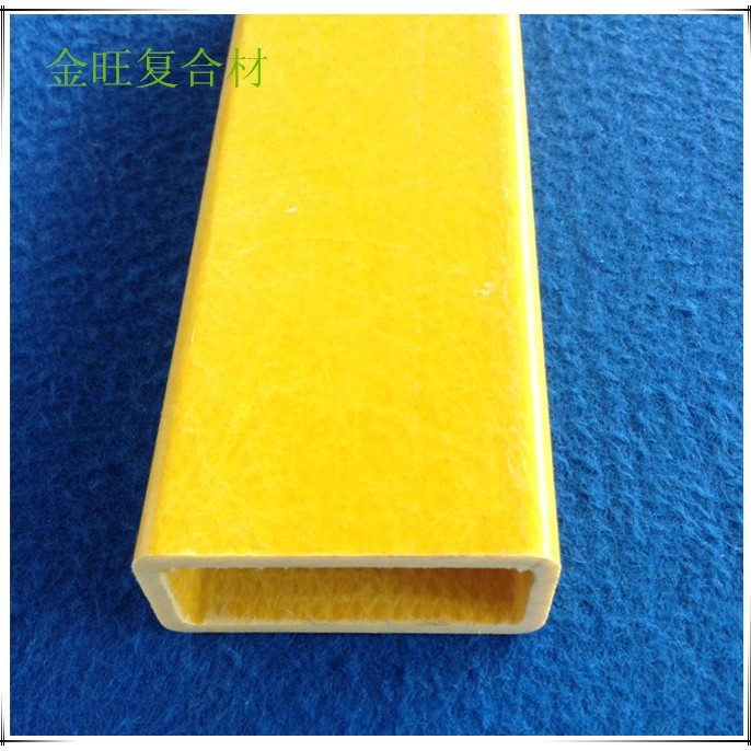 拉挤玻璃纤维矩形管  厂家批发17*26*2mm玻璃钢管  耐老化玻管